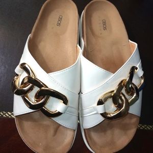 ASOS White Clogs Size 12M